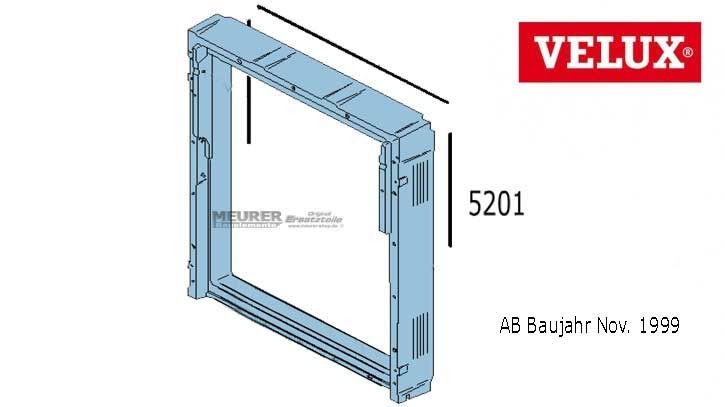 Velux Falz Dichtung GGU Kunststoff Dachfenster-5201 Rahmen Sonder