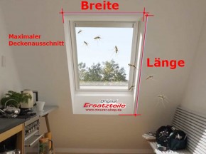 Original Velux InsektenSchutzRollo für Dachfenster, ZIL UK10 0000SWL