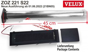 Solar Rollladen Akku, Motor, Velux Ersatzteil-Kitt ab Bj. 2012